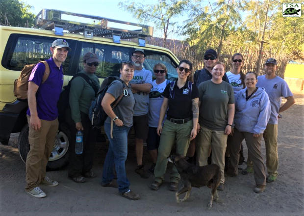 Terzo gruppo di veterinari Membri Team Radiata 3 arrivati in Madagascar