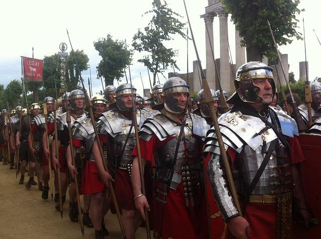 Legione romana Formazione a Testuggine Romana