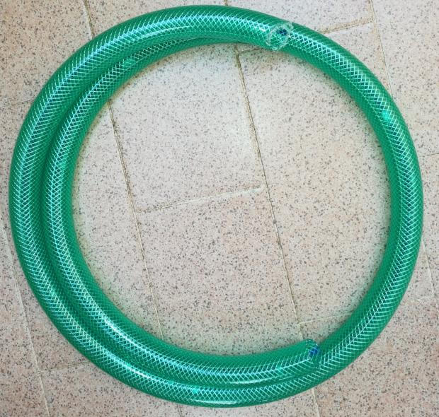 Tubo giardinaggio resistente alle piegature Tubo irrigazione retinato verde trasparente