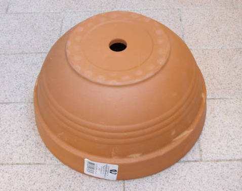 Vaso di terracotta da 26 cm