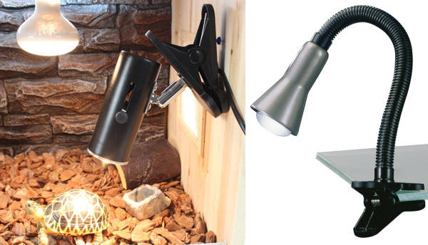 Supporto per lampadina raggi infrarossi Supporto per lampadina raggi UVB