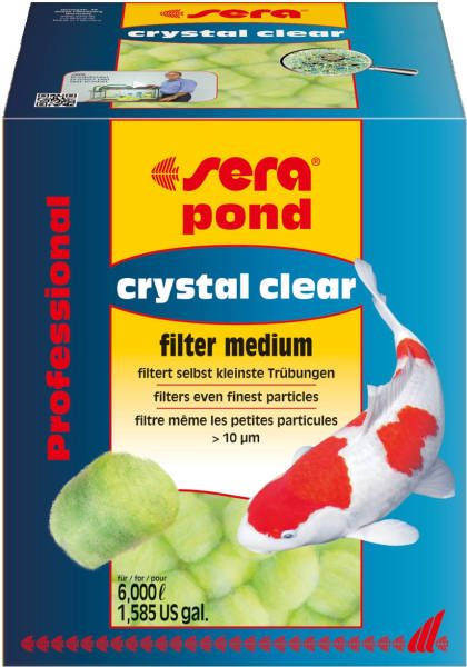 Immagine confezione pond crystal clear 350g Sera pond crystal clear professional