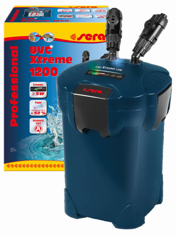 Il filtro esterno Xtreme da 1200 litri Sera UVC Xtreme 1200 UV