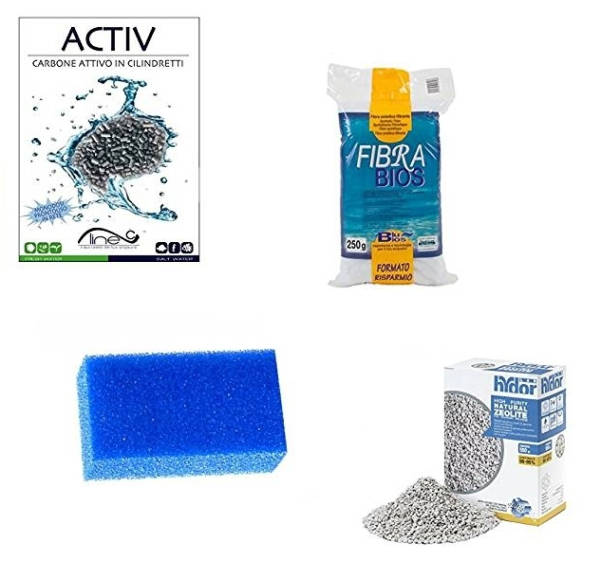 Materiale filtrante di ricambio