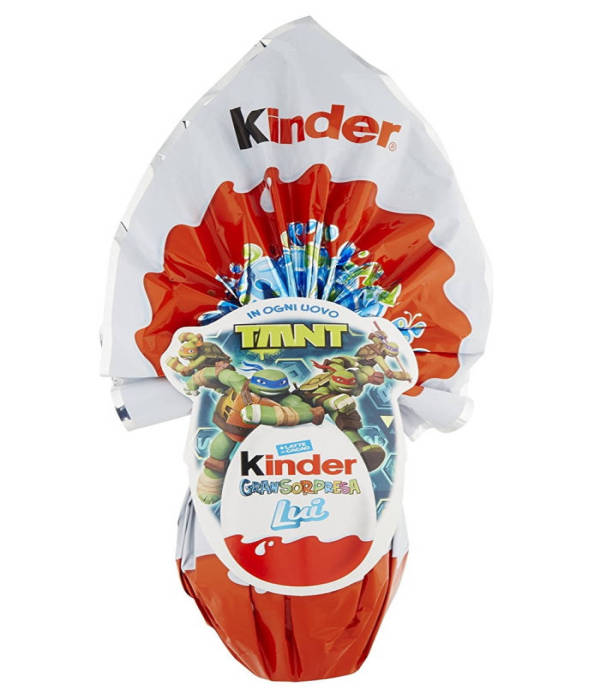 Kinder Gransorpresa Lui Uovo di Pasqua tartarughe Ninja