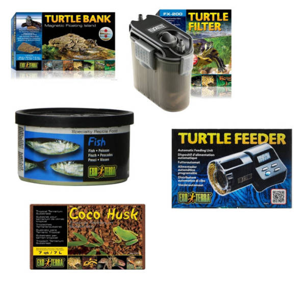 Mangime Exo Terra e habitat turtle bank Prodotti Exo Terra