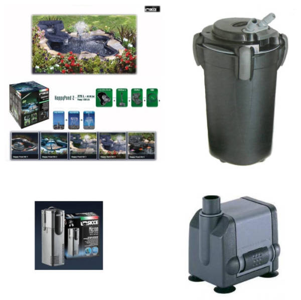 Sicce kit laghetti Sicce filtri tartarughiere
