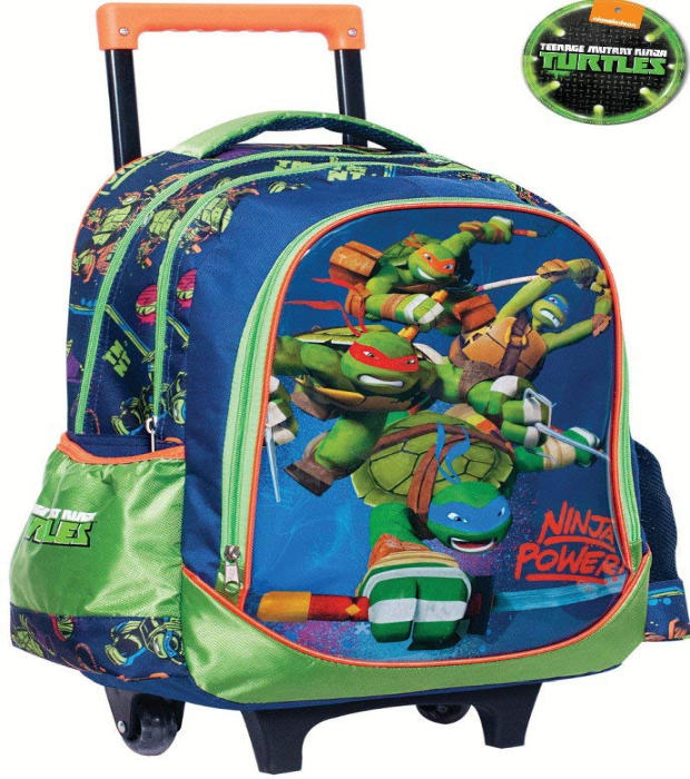 Zaino Trolley Scuola Tartarughe Ninja