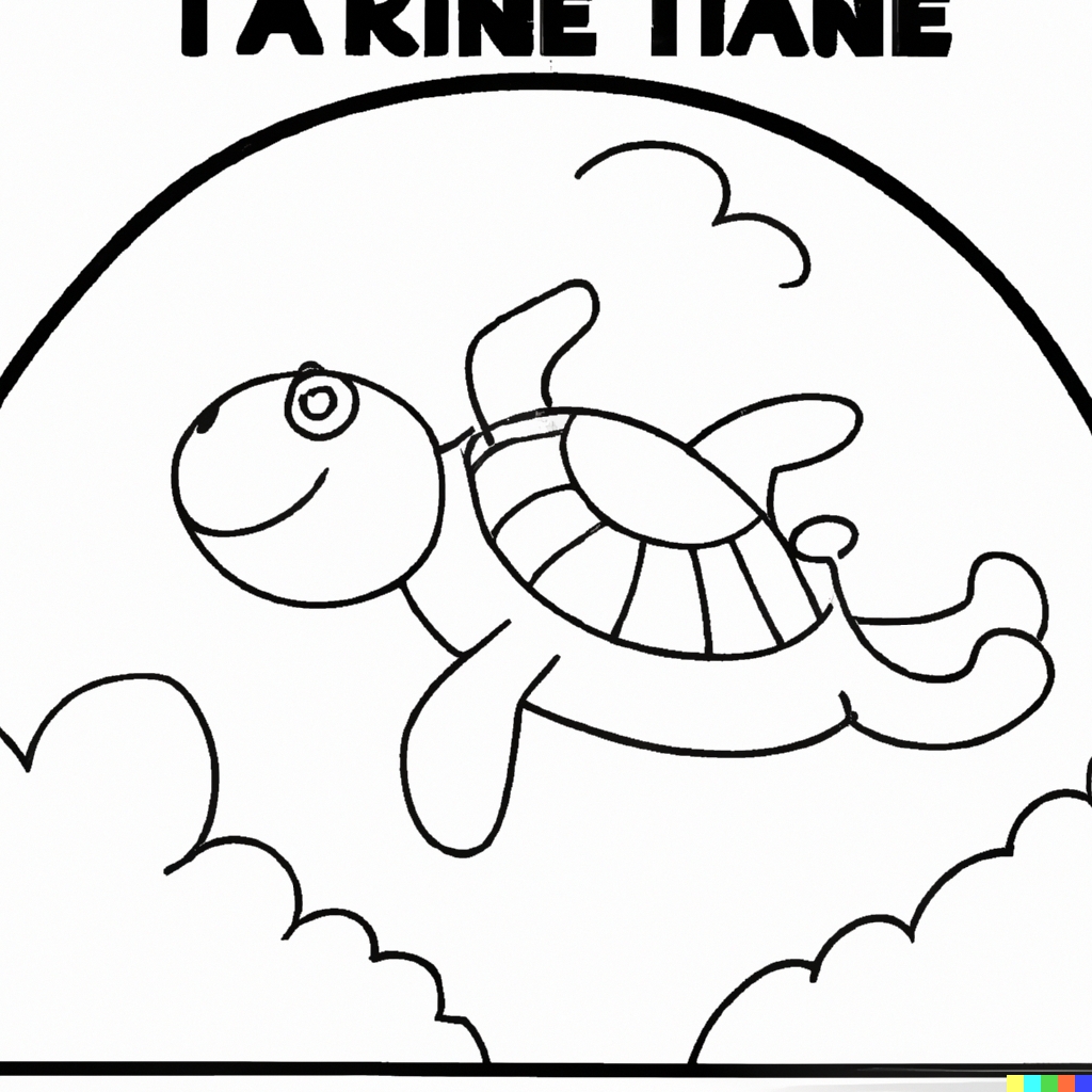 Cuccioli di tartaruga da stampare