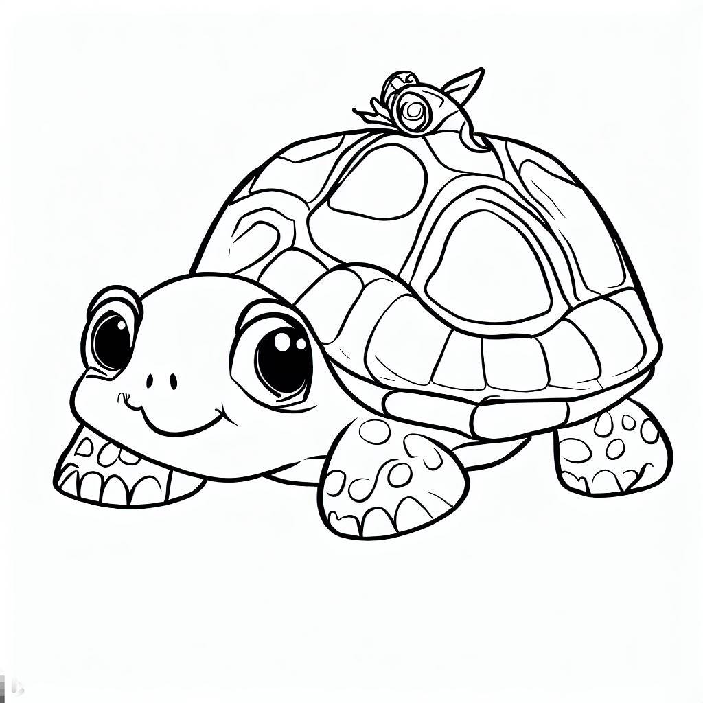 Disegni tartarughe divertenti