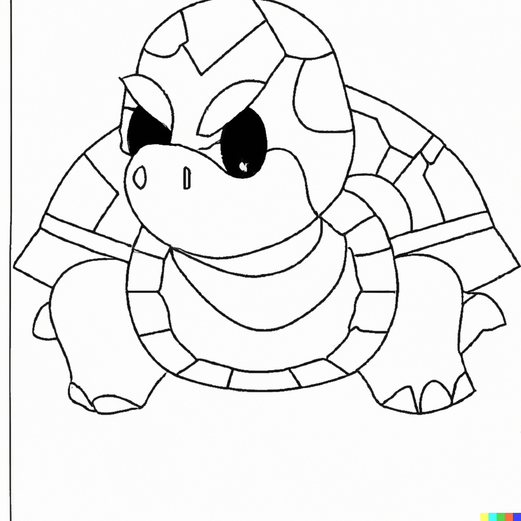 Disegno animale forma tartaruga
