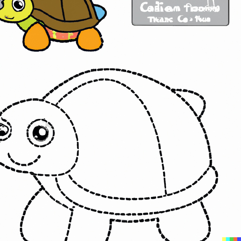 Tartaruga Molly immagini da colorare