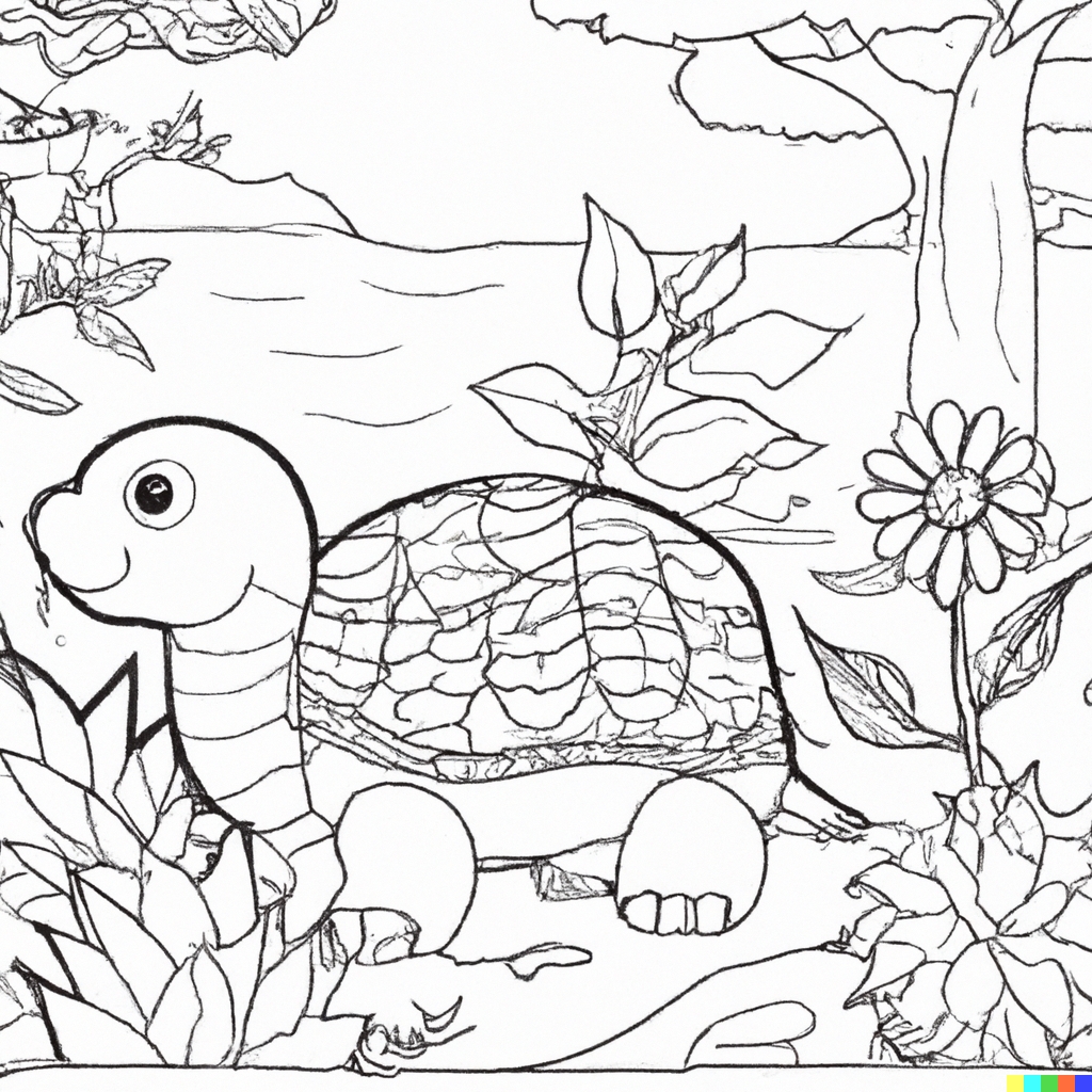 Disegno da stampare Tartaruga di terra da colorare disegno 4