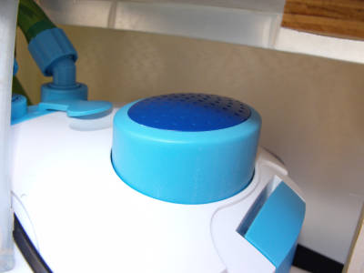 Tasto autoadescante Self priming filtro esterno tartarughiera