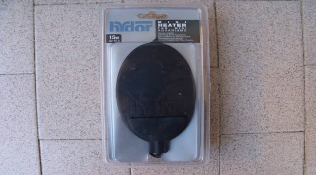 3 x 0.25 Hydor T20401 4W Slim Aquarium Heater Black