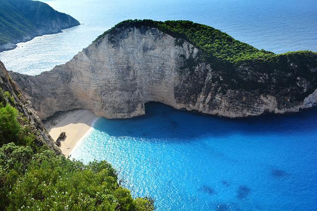 Uno scorcio di Zante Zante Grecia isola tartaruga